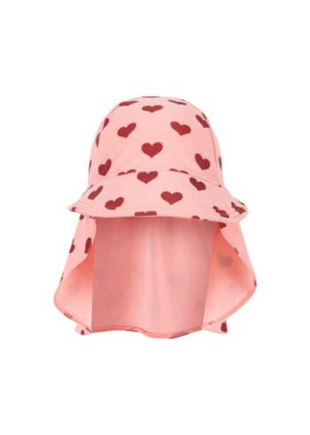 Konges Slojd Manuca Frill Sun Hat GRS ~ Amour 3 Konges Slojd Manuca Frill Sun Hat GRS ~ Amour Pink - Little french Heart