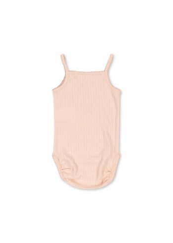 Konges Slojd Minnie Strap Body GOTS ~ Cameo Rose - Little french Heart