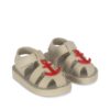 Konges Slojd Sable Sandal Provence Stripe with red anchors