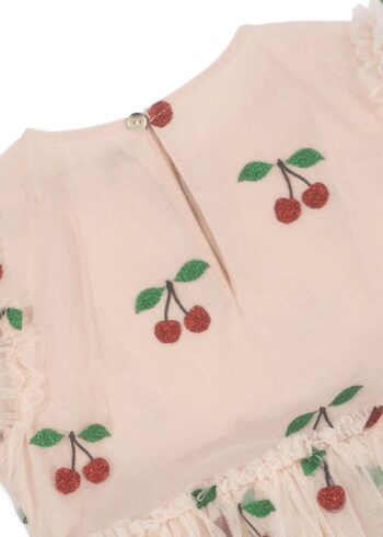 Konges Slojd Tullie Dress ~ Ma Grande Cerise Glitter - Little french Heart