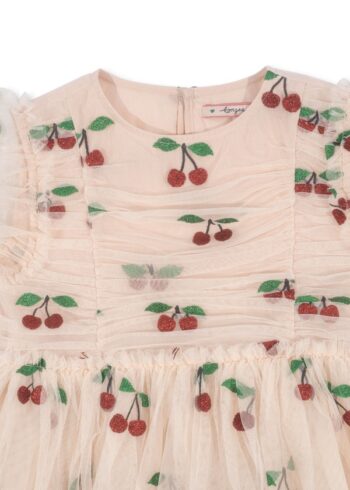 Konges Slojd Tullie Dress ~ Ma Grande Cerise Glitter - Little french Heart