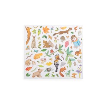 Moulin Roty Les Rosalies Transfers 8 Moulin Roty Les Rosalies Pretty Transfers of Meadow Creatures and Leaves