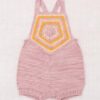 Misha & Puff Baby Crochet Cinque Romper - Parfait