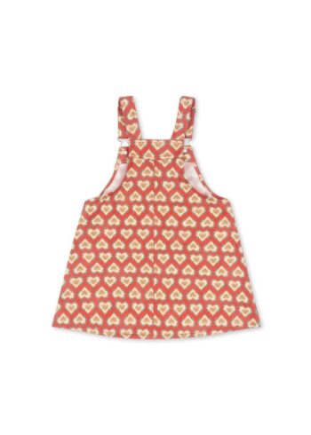 Konges Slojd Frankie Overall Dress, Organic (S8) 13 Konges Frankie Overall Dress back