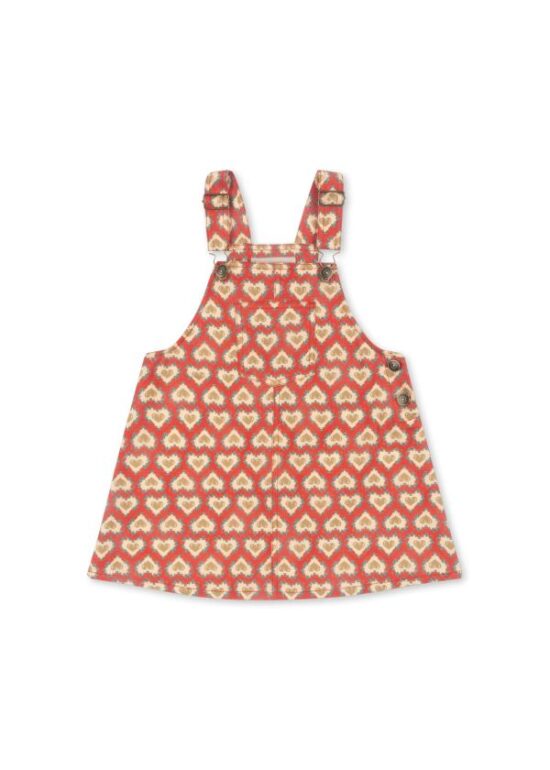 Konges Frankie Overall Dress on girl side front