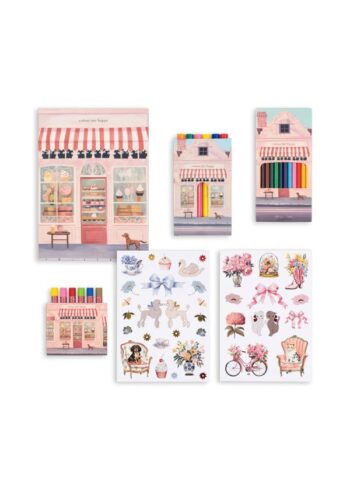Konges Little Artist Set Pink Contents