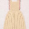 Misha & Puff Louise Pinafore ~ Bisque