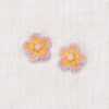 Misha & Puff Medium Flower Clip Set - Frangipani 2 Medium Flower Clip Set - Frangipani_1