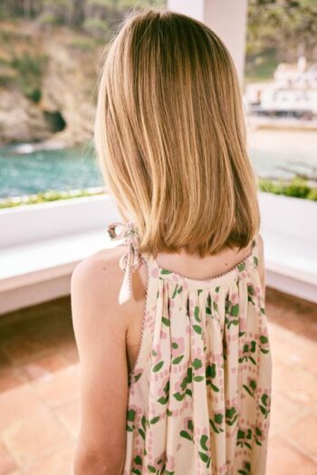 Misha & Puff Karina Dress String Windowbox shoulder ties