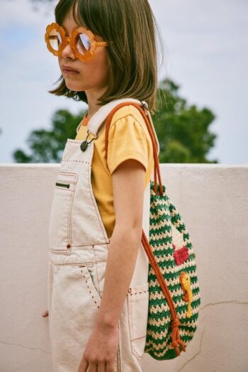 Misha & Puff Seaside Drawstring Bag Lawn on girl