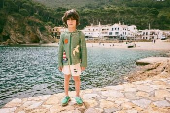 Misha & Puff Seaside Plum Island Beach Jacket Lawn on boy