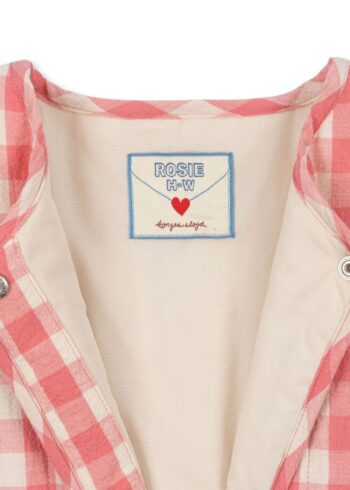 Rosie HW x Konges Bella Jacket Peach Blossom label