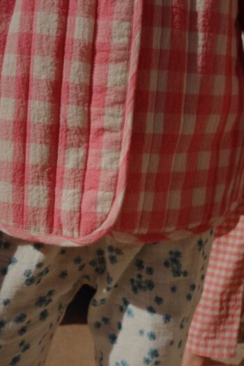 rhw x konges bella jacket peach blossom with forget me not pants