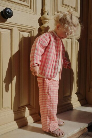 rhw x konges bella jacket peach blossom with pants