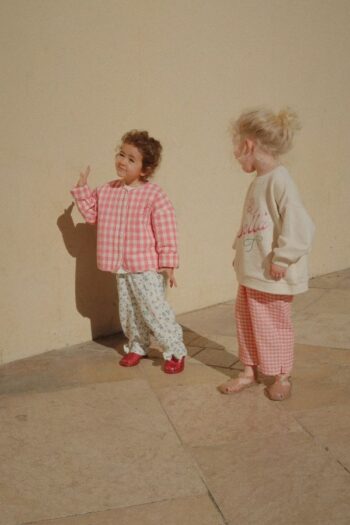 rhw x kkonges bella jacket peach blossom with pants and bella sweat