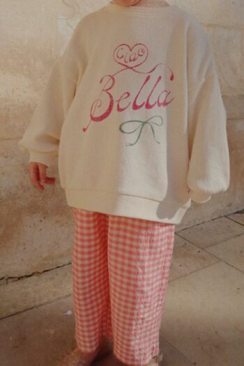 rhw x konges bella sweat and pants peach blossom