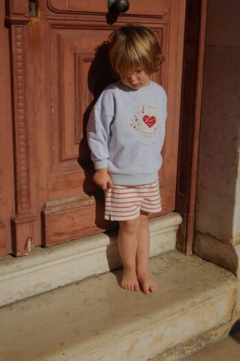 Rosie HW x Konges Jack Sweat 7 rhw x konges jack sweat grey melange