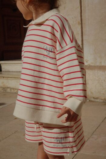 rhw x konges largo sweat and shorts kids resort wear