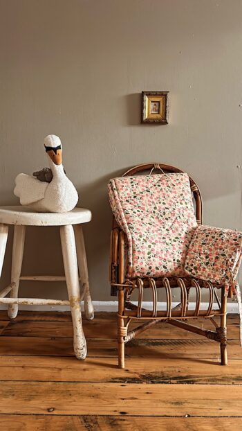 Konges Baby Quilt and Bed Pocket Strawberry Fields