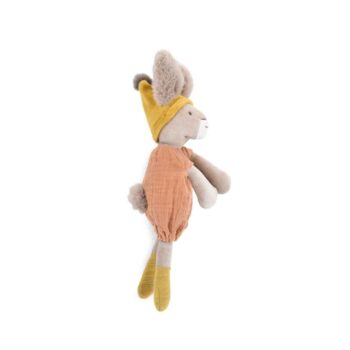 Trois Petits Lapins clay little rabbit side