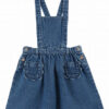 Emile et Ida Cotton Denim Apron Dress