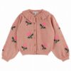 Emile et Ida Fleur Cardigan Rose