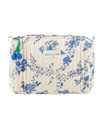 Emile et Ida Toiletries Bag Blue Orchid