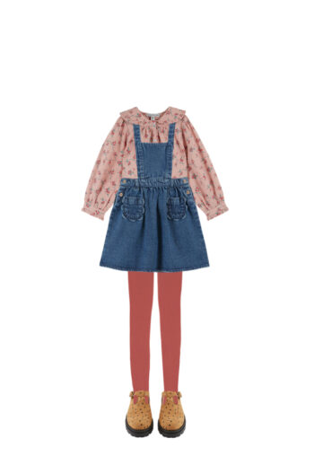 Emile et Ida blouse and Denim Apron aw25