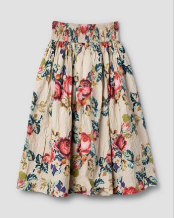 Ewa i Walla Lien Floral Skirt back