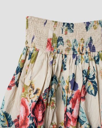 Ewa i Walla Lien Floral Skirt waist