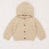 Hooded Popcorn Cardigan Baby - Candied Ginger_01