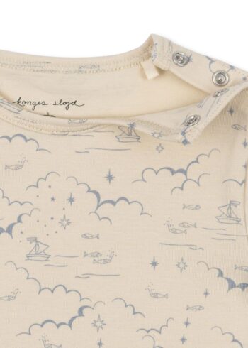 Konges Slojd Basic Body GOTS Cielo Marino