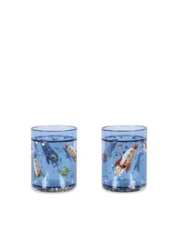 Konges Slojd Glitter Cup 2 Pack Out of Space