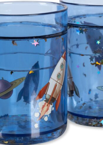 Konges Slojd Glitter Cup 2 Pack Out of Space close up