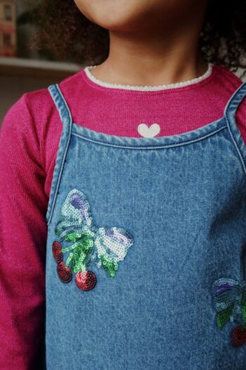 Konges Slojd Roli Blouse Sangria with outfit