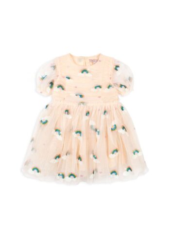 Konges Slojd Tullie Dress Rainbow Glitter 1