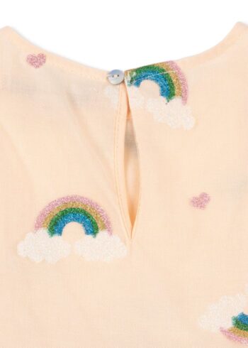 Konges Slojd Tullie Dress Rainbow sleeve