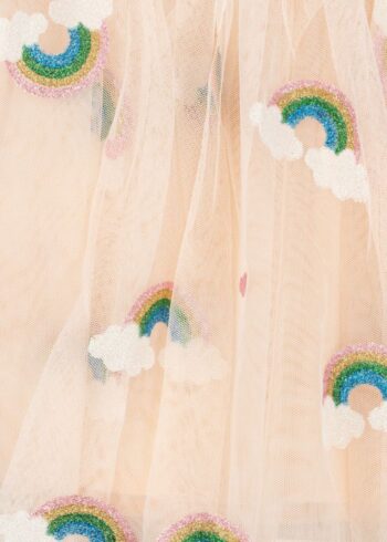 Konges Slojd Tullie Dress Rainbow print