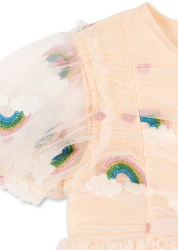 Konges Slojd Tullie Dress Rainbow sleeve