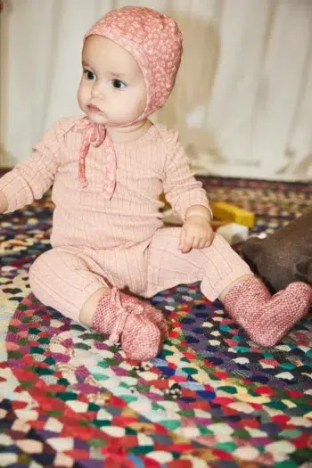 Misha & Baby Jumpsuit Rosette Little House Floral 2