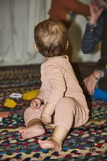 Misha & Baby Jumpsuit Rosette Little House Floral 3