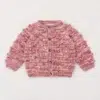 Misha & Puff Baby Popcorn Cardigan Prairie Rose0