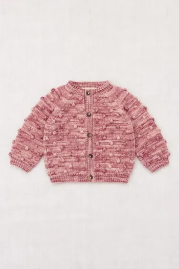 Misha & Puff Baby Popcorn Cardigan Prairie Rose0