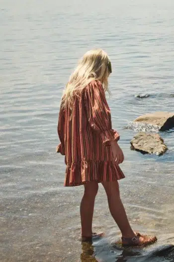 Misha & Puff Ingrid Dress Linden Vaquero Stripe 3