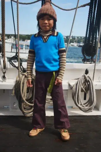 Misha & Puff Ivy Francis Polo Cerulean