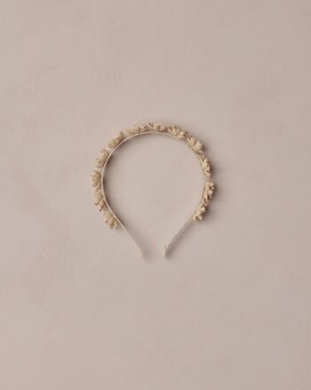 Noralee Floral Headband Ecru