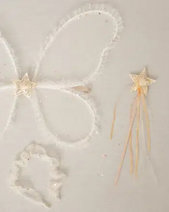 Noralee Gathered Headband Confetti with Wings