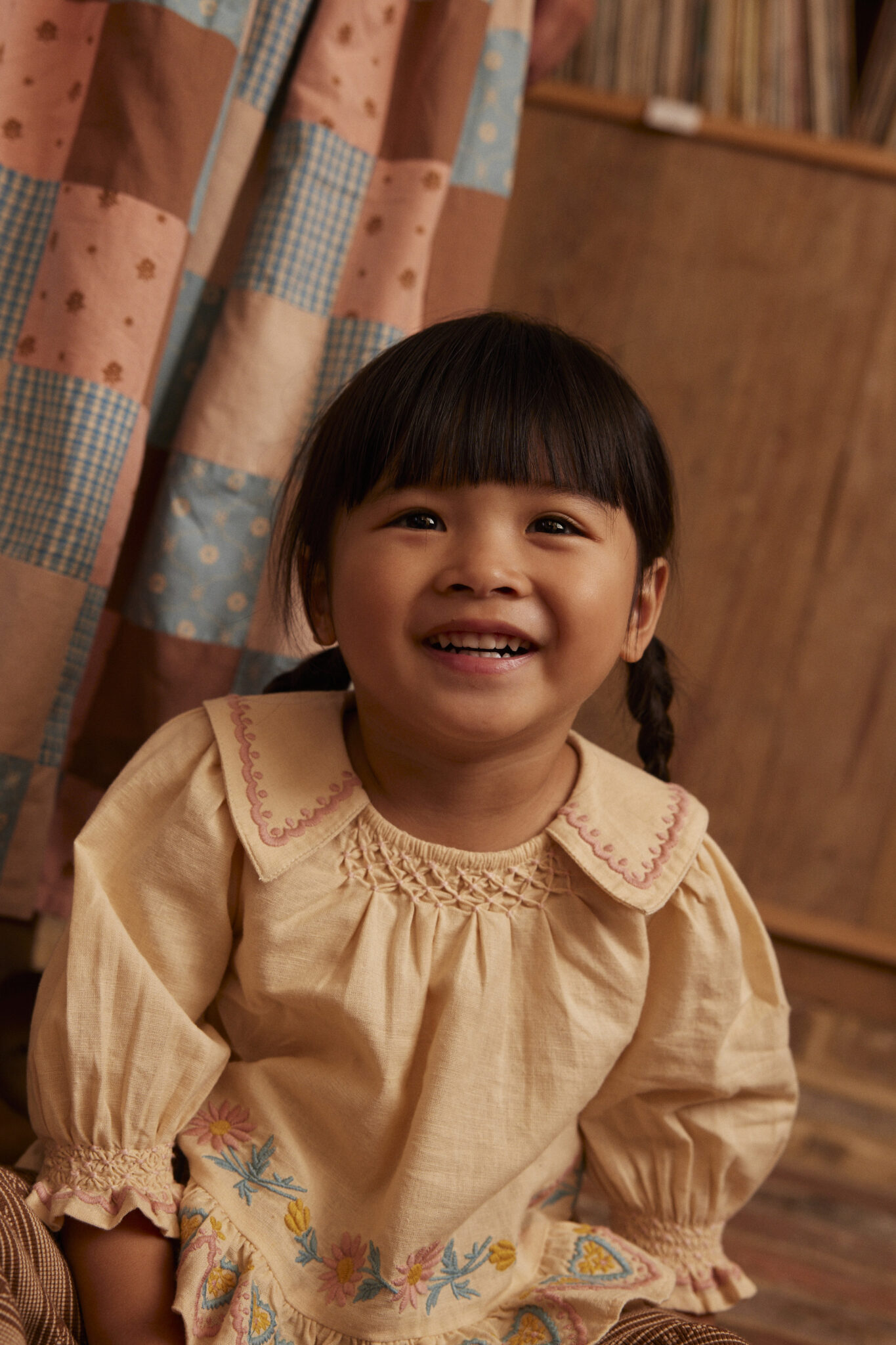 Apolina BETTINA BLOUSE 3-5y Apolina:: Bettina Blouse - Chocolate