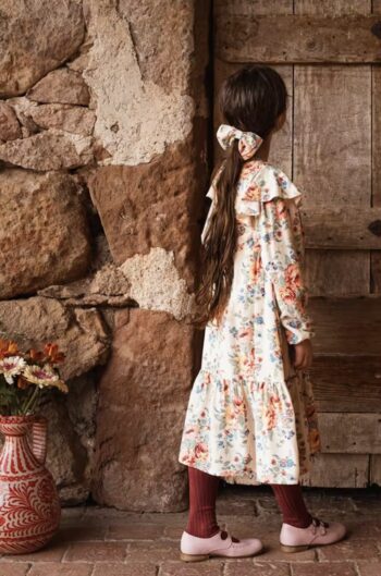 Bachaa Beauty Dress Amor Print childrens wear