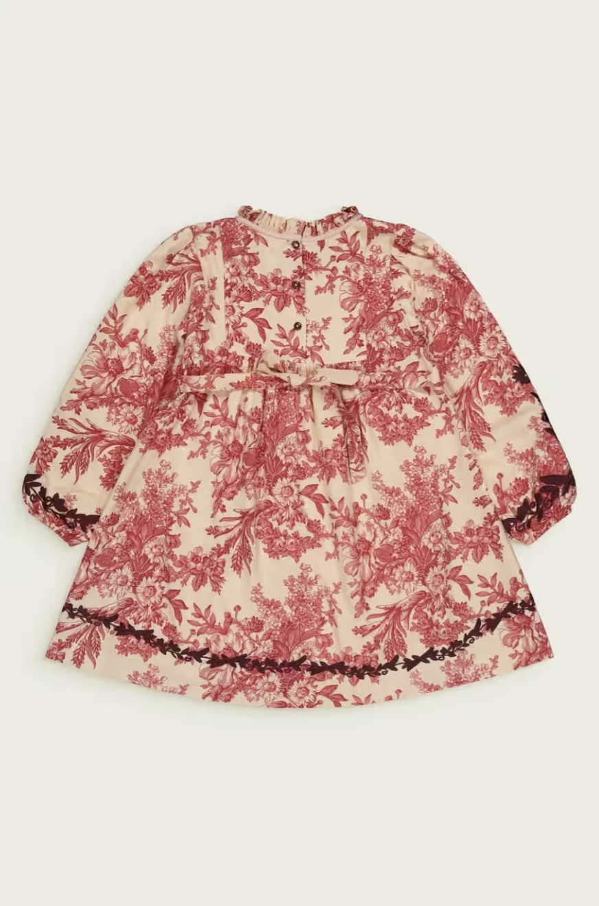 Bachaa Bibiche Dress Sweetheart Print 7 Bachaa Bibiche Dress Back